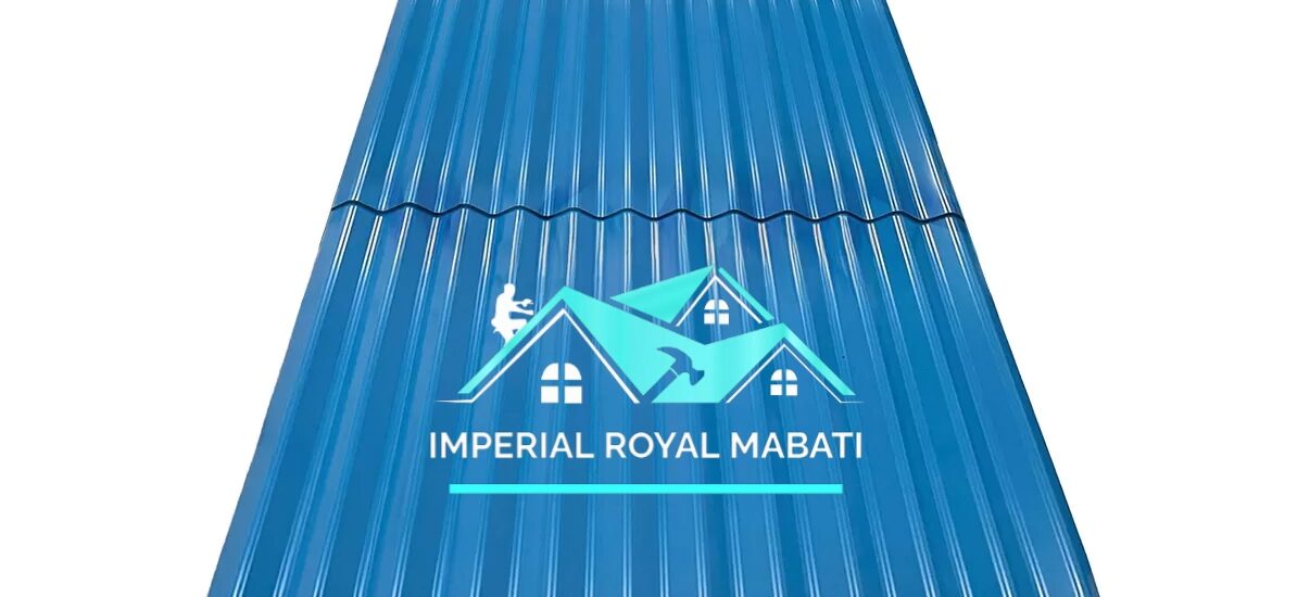 G28 box profile corrugated mabati close-up showing ribs and finish, premium roofing Kenya