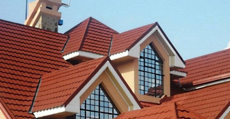 Roman tile style mabati roof installation example for Kenyan homes