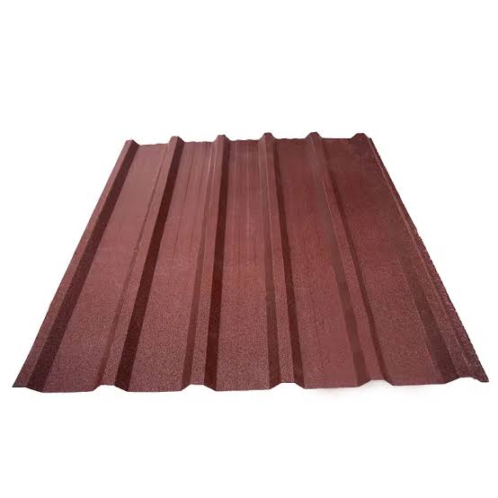 Matte G30 box profile mabati roof panels close-up – premium roofing Kenya
