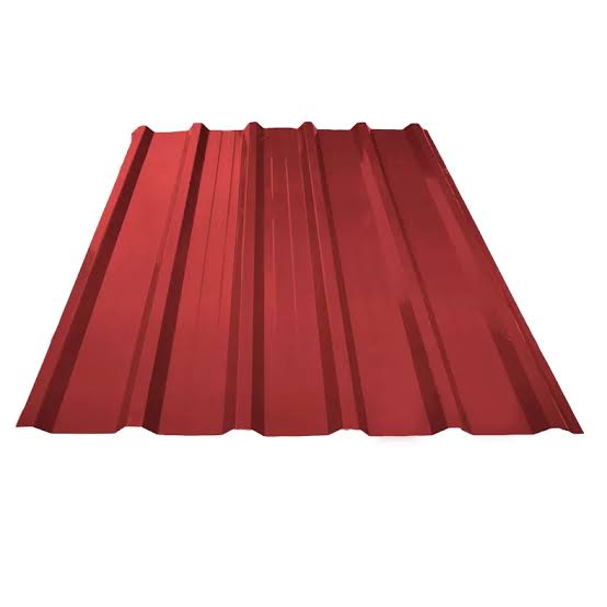 Matte G30 box profile mabati sheets stacked ready for sale Kenya